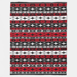 Couverture Polaire Blanche en polaire indienne occidentale