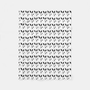 Couverture Polaire Blanche Husky Cool Sibérie Husky Fleece Blanket Bl