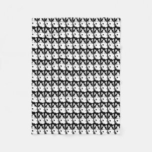 Couverture Polaire Blanche Husky Cool Sibérie Husky Fleece Blanket Bl