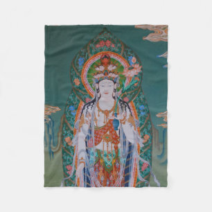 Couverture Polaire Blanche polaire japonaise Avalokiteshvara