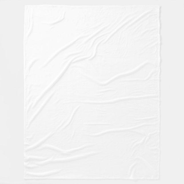 Couverture Polaire Blanche polaire personnalisée 60x80 Jeu confortabl (Devant)