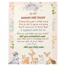 Blanchisserie à nouveau-né personnalisée avec cade