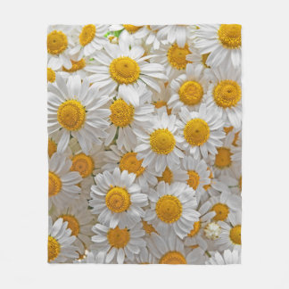 Couverture Polaire Blancs : Beau Arrière - plan Floral