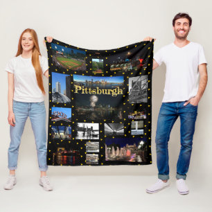 Couverture Polaire Blanket photo de Pittsburgh
