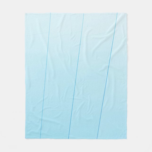 Couverture Polaire Bleu (Devant)