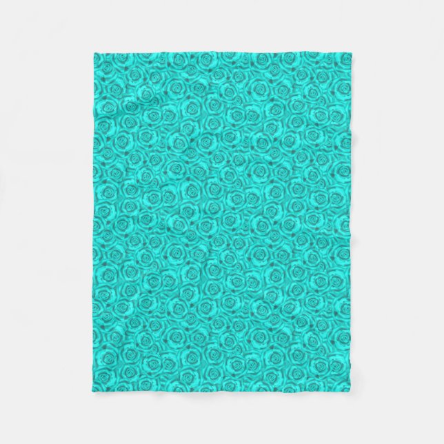 Couverture Polaire bleu (Devant)