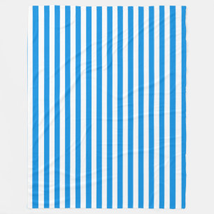 Couverture Polaire Bleu Bleu Blancs Élégant Modèle