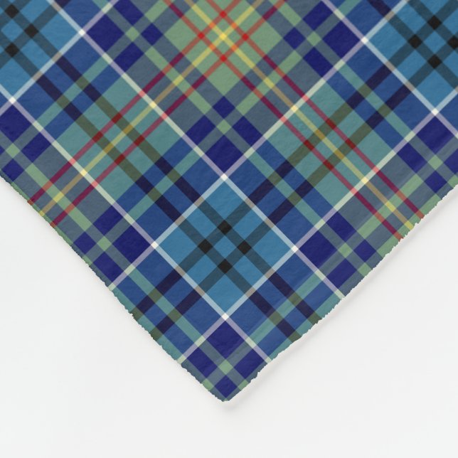 Couverture Polaire Bleu clair Plaid O'Sullivan Tartan (Coin)