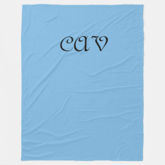 Couverture Polaire Bleu de Cornflower