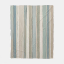 Bleu Duché Turquoise Sage Beige Stripe