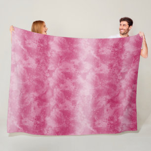 Couverture Polaire Bleu Pink Ombre