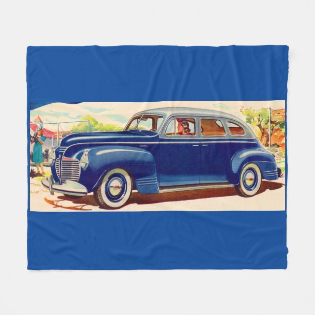 Couverture Polaire bleu Plymouth 1941 (Devant (Horizontal))