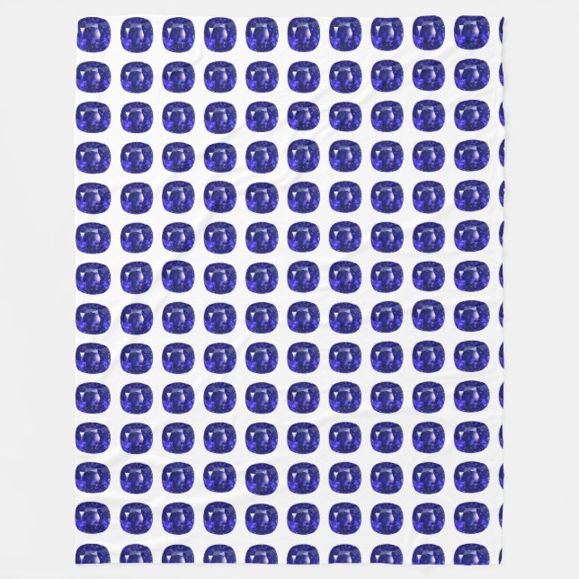 Couverture Polaire Bleu profond (Devant)