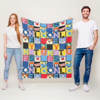 Couverture Polaire Blocs de contrôle de caractères LOONEY TUNES™