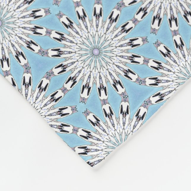 Couverture Polaire Bloom hivernal autochtone (Coin)