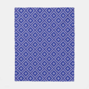 Couverture Polaire Blue Bandana Design