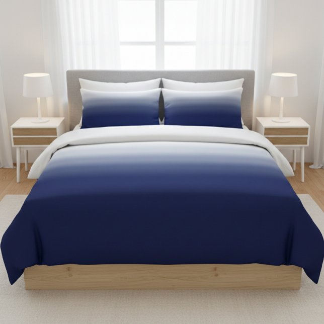 Couverture Polaire Blue Gradient Fleece Blanket - Modern Eclectic  (Créateur téléchargé)