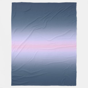 Couverture Polaire Blue-pink ombre