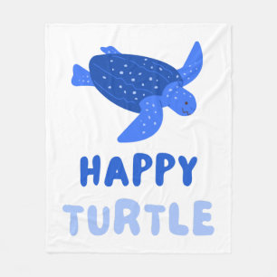 Couverture Polaire Blue Turtle Environnement Terre Sauvez notre planè