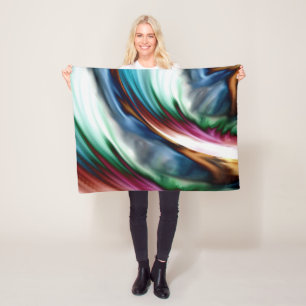 Couverture Polaire Blue Valley Whirlwind Rainbow