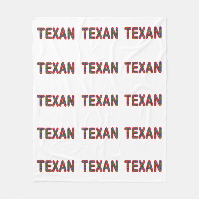 Couverture Polaire Bluebonnet Texan (Devant)