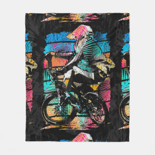 Couverture Polaire Bmx Freestyle - Cool Beach Bmx Fleece Blanket