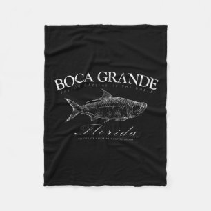 Couverture Polaire Boca Grande Capitale Du Tarpon Du Monde Gasparilla