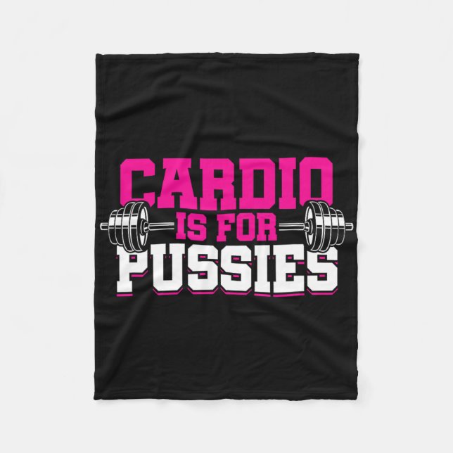 Couverture Polaire Bodybuilder Weightlifter (Devant)