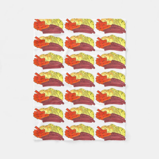 Couverture Polaire Boeuf de Corned Boilé Chou St. Patrick's Day Nourr (Devant)