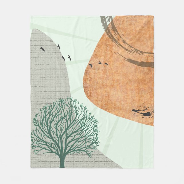 Couverture Polaire Boho (Devant)