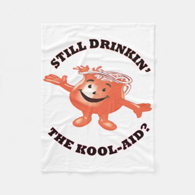 Couverture Polaire Boire encore l'autocollant Kool-Aid (Devant)