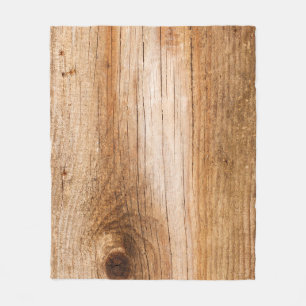 Couverture Polaire Bois de sapin naturel : surface texturée