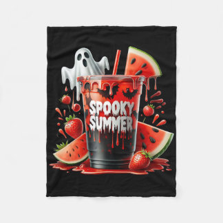 Couverture Polaire Boissons estivales effrayantes Vibes Summerween dr