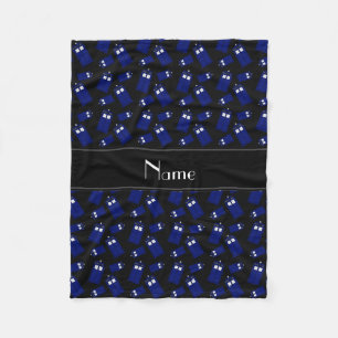 Couverture Polaire Boîte de police noire nommée personnalisée