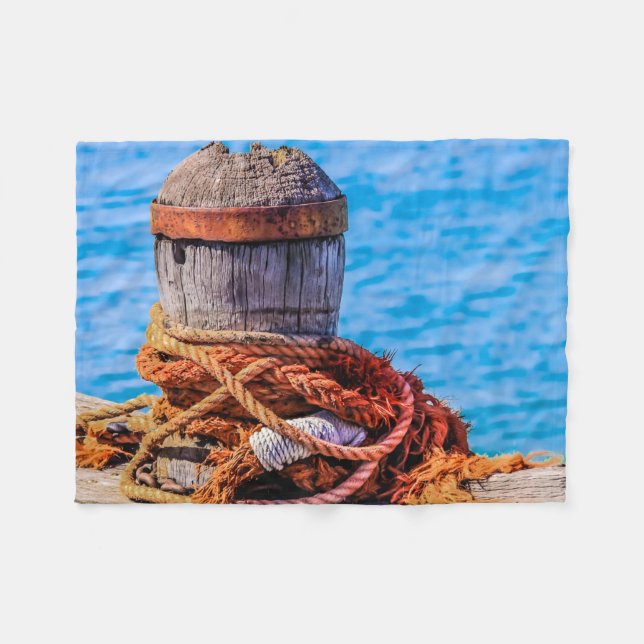 Couverture Polaire Bollard Old Mooring (Devant (Horizontal))
