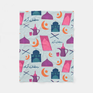 Couverture Polaire Bon Motif du Ramadan