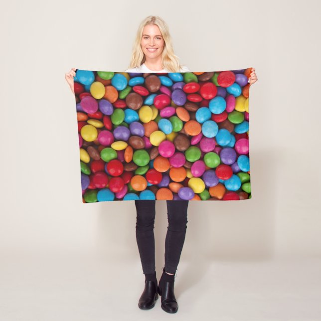 Couverture Polaire Bonbons colorés, Boutons de bonbons, Sucres, Nourr (En situation)