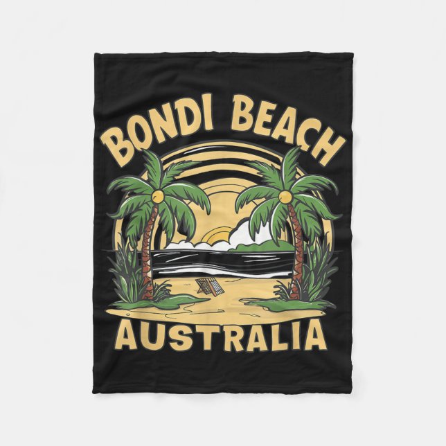 Couverture Polaire Bondi Beach Australie (Devant)