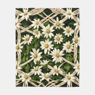 Couverture Polaire Bonheur de laine Daisy Dream