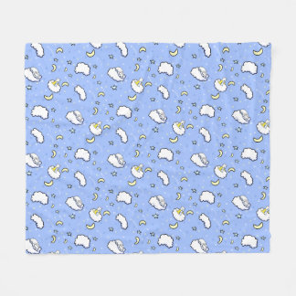 Couverture Polaire Bonsoir Westies KiniArt Fleece Blanket