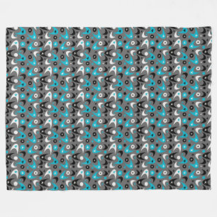 Couverture Polaire Boomerangs rétro