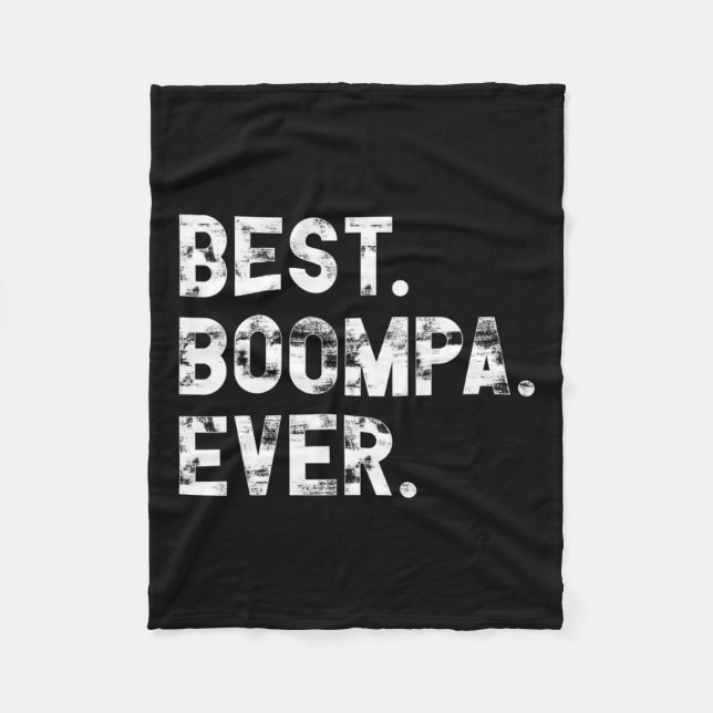 Couverture Polaire Boompa Un Don Drôle Pour Boompa (Devant)