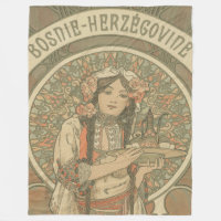 Bosnie-Herzégovine par Alphonse Mucha (1900)