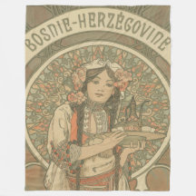 Bosnie-Herzégovine par Alphonse Mucha (1900)