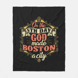 Couverture Polaire Boston Massachusetts