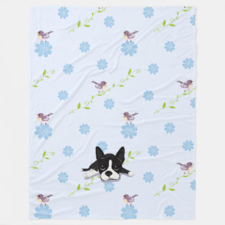 Couverture Polaire Boston Terrier