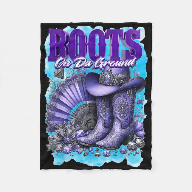 Couverture Polaire Bottes Sur Le Terrain Drôle Boots De Femme Fouetta (Devant)