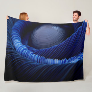 Couverture Polaire Boucles imbriquées