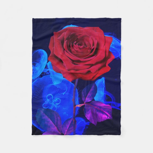 Couverture Polaire Bouddha de plongée profonde aujourd'hui #6 Cosy Oc (Devant)