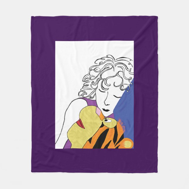 COUVERTURE POLAIRE BOUDDON DE CUDDLE (Devant)